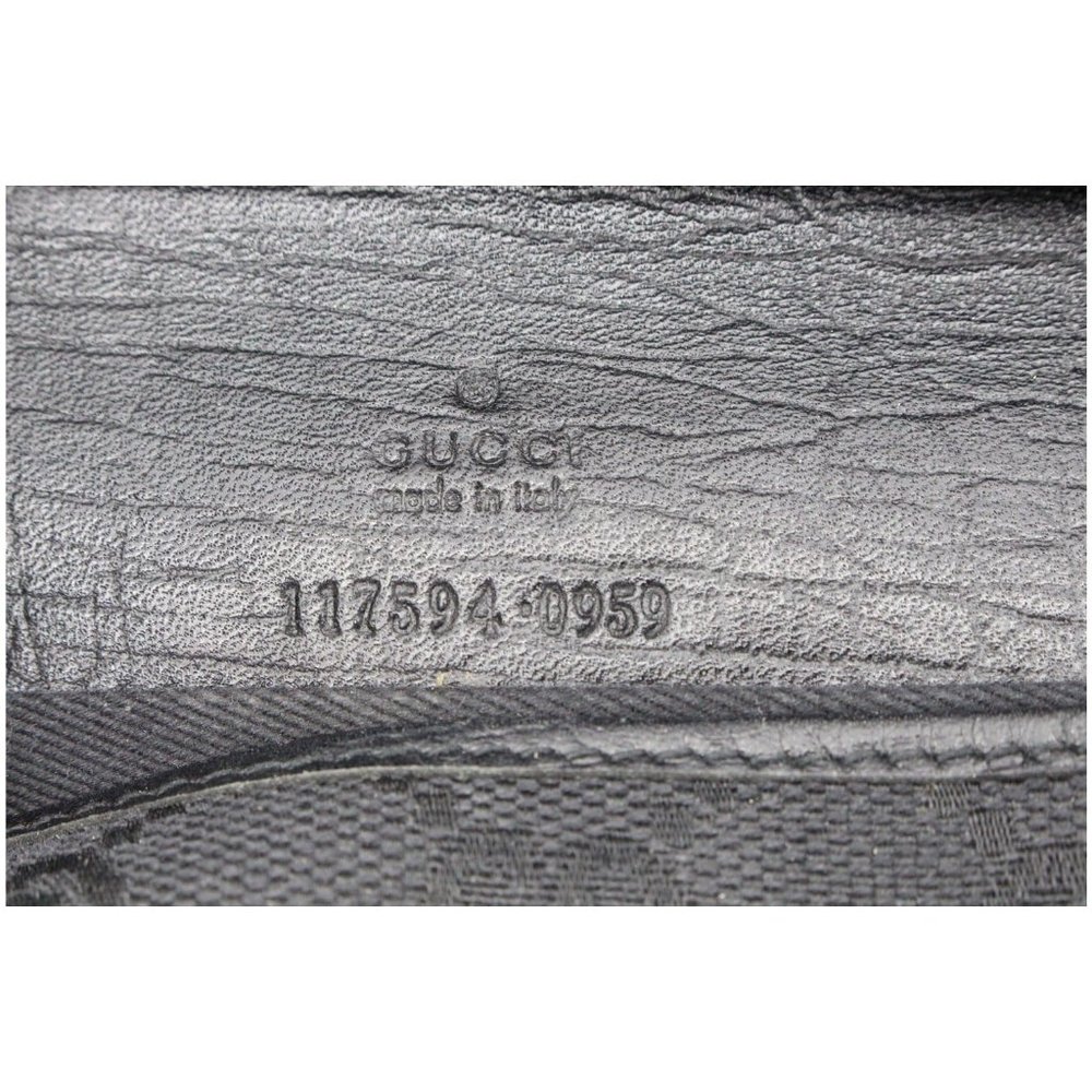 GUCCI  Bamboo GG Monogram Canvas Clutch - Picture 11 of 11